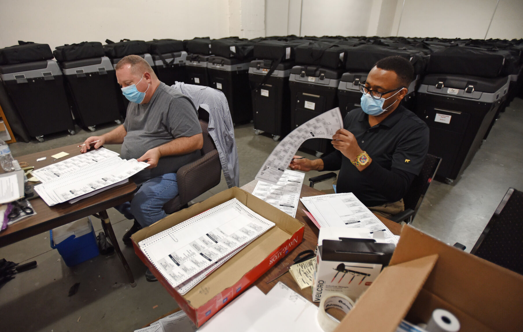 Forsyth Board of Elections preparations